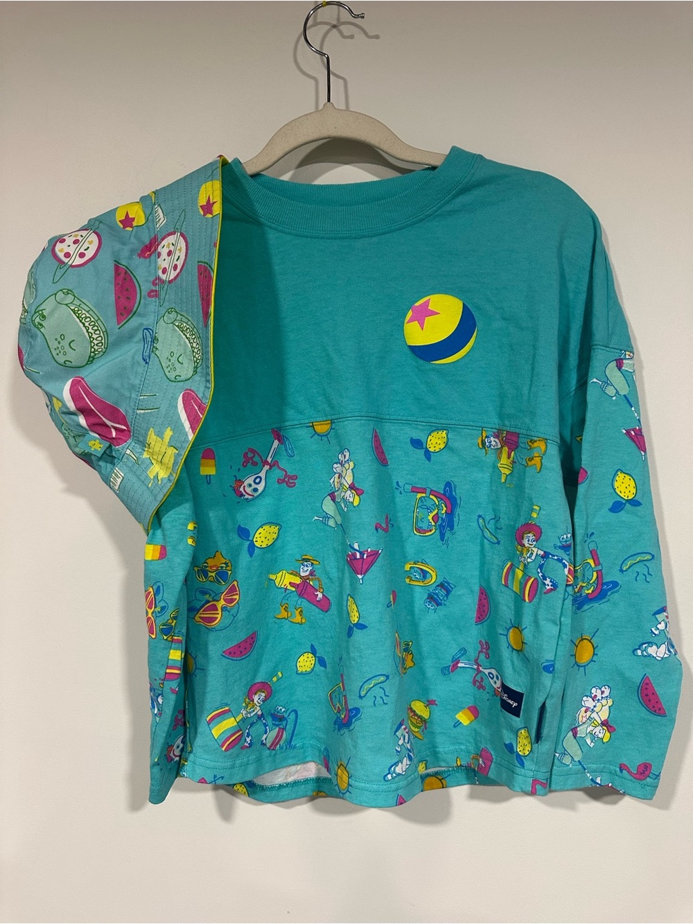 Disney Parks Toy Story Spirit Jersey Youth L Summer Splash Chillin & Grillin Hat